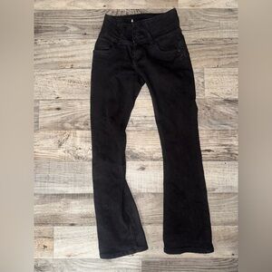 Black Flared Pants